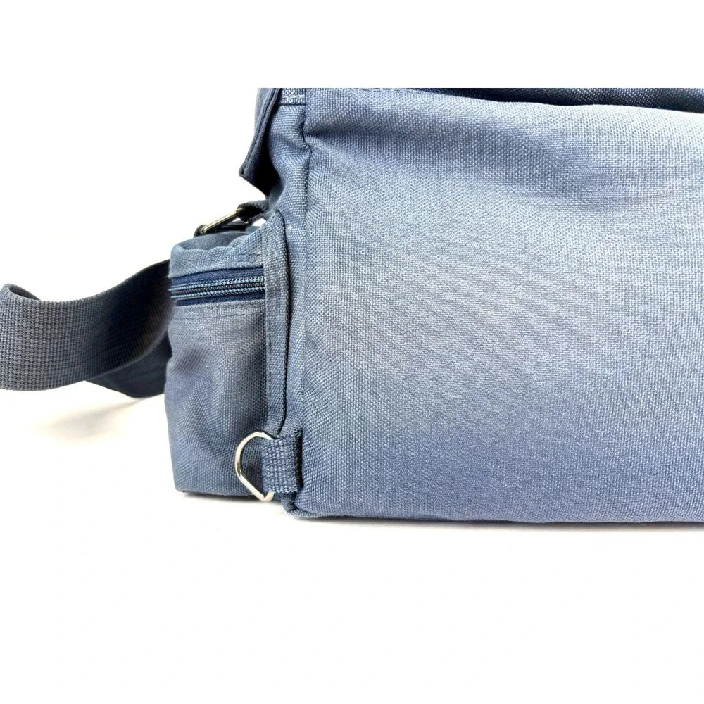 Vintage Escort Photo Travel Case LTD Edition 605 Reg. 325005 Blue Canvas/Leather